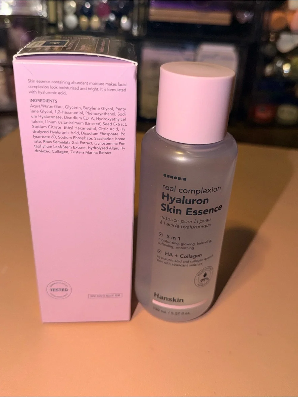 Hanskin Real Complexion Hyaluron Skin Essence, 5.07 oz